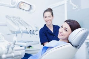 general dentist providing dental care