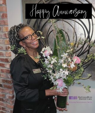 Happy 36th year anniversary sweet Jeanette! 

Your passion for dentistry and dedication to Metro Dental shines through your lovely smile, everyday at work. Your energy is contagious and we are so grateful. Thank you for everything you do to keep our patients happy and for going above and beyond. 

We appreciate everything you do! 

#helpinggenerationssmile #metrodentalcare #anniversary #colorado #dentalassistant #appeciation #thankyou